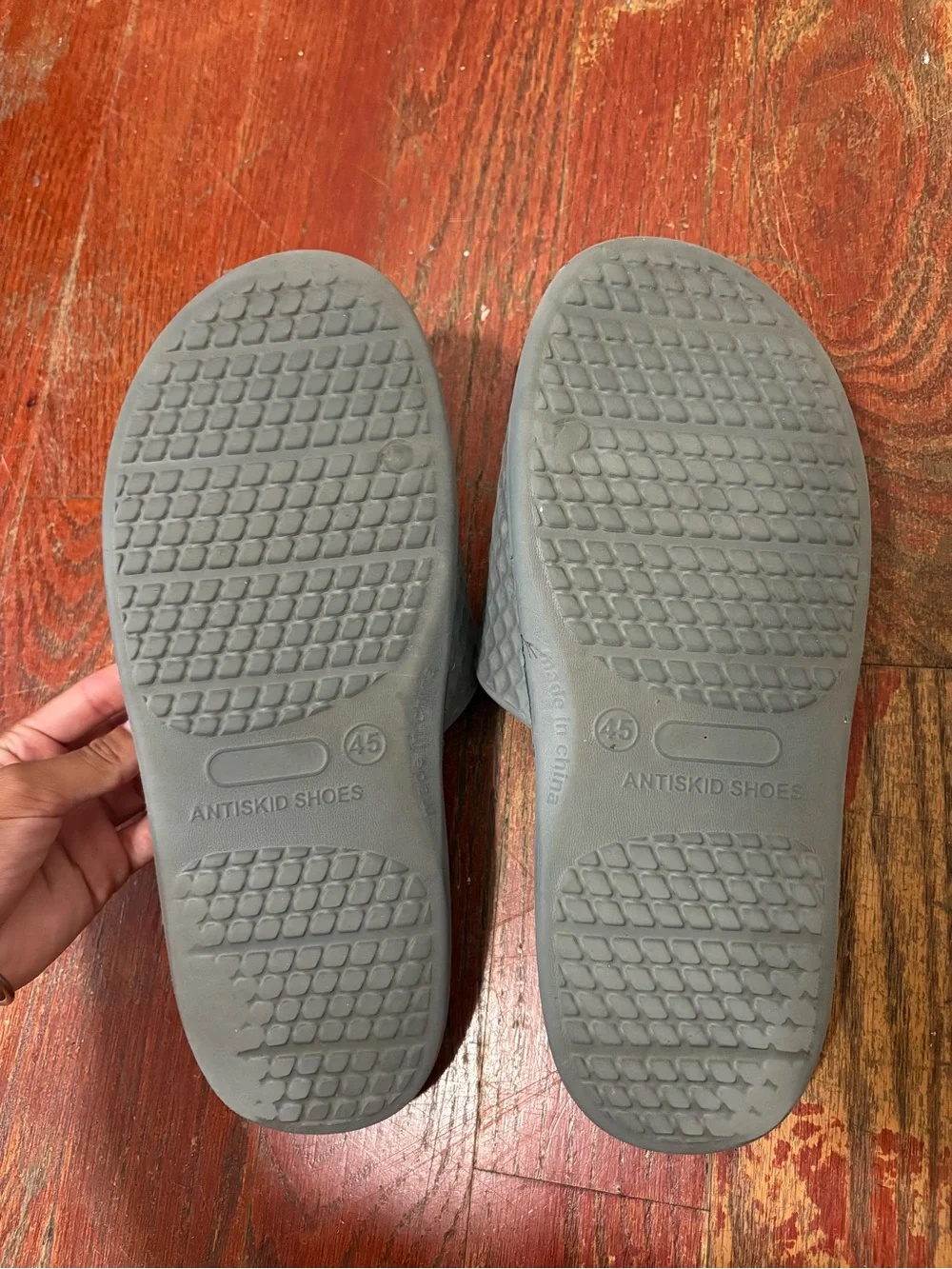 Men's Gray Slide Sandals - Comfortable Everyday Slip-Ons